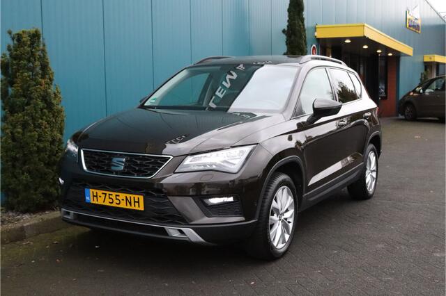 Seat ATECA 1.5 TSI Style Business Intense PANO|ECC|CRUISE|LED|TREKH|CARPLAY|NAV|LEER|STOELV|PDC|A.R.CAM|LMV 1'EIG