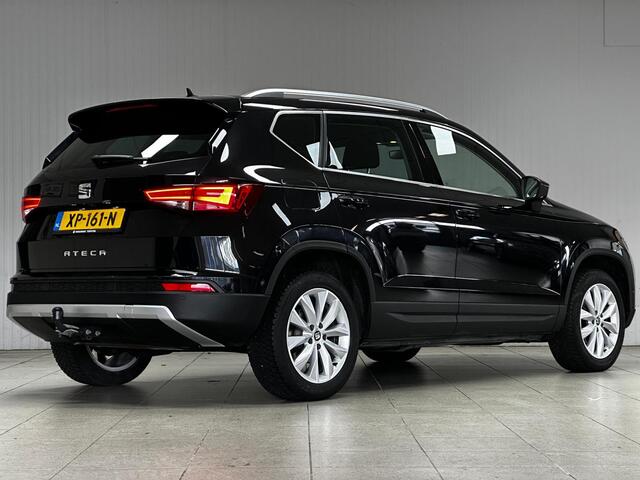 Seat ATECA 1.0 EcoTSI Style Business Intense/ Trekhaak/ Camera/ 17'' LMV/ Apple + Android/ LED Koplampen/ DAB+/ Navi/ Clima/ Cruise/ Elek. pakket/ Isofix/ Armsteun/ Multi. LEDER. Stuur/ Mistl./ PDC V+A/ Extra getint glas.