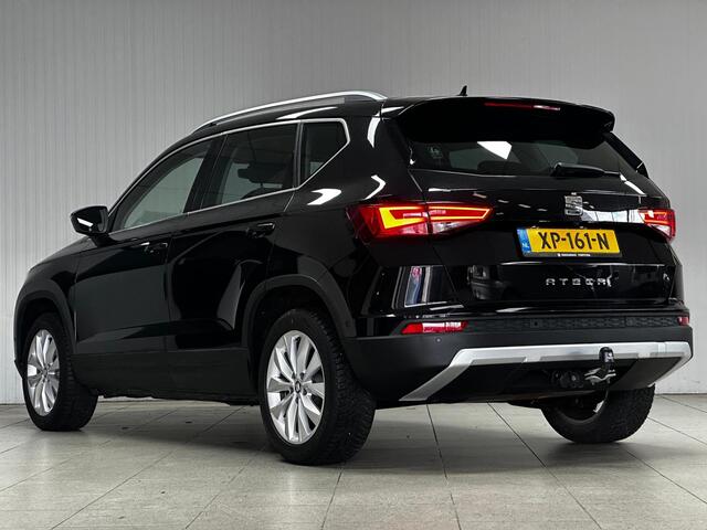 Seat ATECA 1.0 EcoTSI Style Business Intense/ Trekhaak/ Camera/ 17'' LMV/ Apple + Android/ LED Koplampen/ DAB+/ Navi/ Clima/ Cruise/ Elek. pakket/ Isofix/ Armsteun/ Multi. LEDER. Stuur/ Mistl./ PDC V+A/ Extra getint glas.