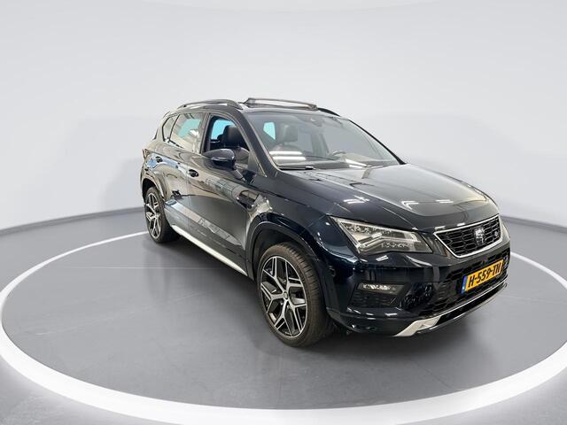 Seat ATECA 1.5 Tsi 150pk DSG FR Business Intense · Apple/Android Car Play · Panoramadak · Elek. Trekhaak · 360 Camera · Keyless · Navi · 19'' Inch ·