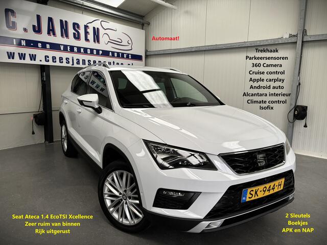 Seat ATECA 1.4 EcoTSI Xcellence Business Intense Automaat! Volle auto | Alcantara bekleding | Apple Carplay/Android Auto|telefoonintegratie premium | Premium audio
