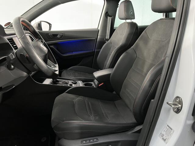 Seat ATECA 1.5 TSI FR / AUTOMAAT/ MEMORY SEAT/ STUUR+STOEL VERWARM./ PARK.SENSOR.V+A/ 360 CAMERA/ DODE HOEK/ FULL LINK/ ACC/ DIGITAL DASH/ BEATS AUDIO/ RIJ-MODI/ NAVI/ DAB/ LED/ CLIMA/ ISOFIX