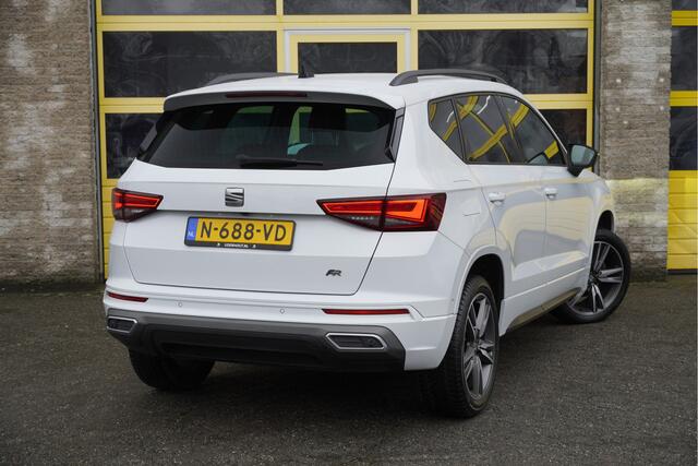 Seat ATECA 1.0 TSI FR Business Intense BJ2022 Lmv 18" | Led V+A | Pdc | Navi | Keyless entry | Elek. achterklep | App-Connect | Achteruitrijcamera | Virtual cockpit | Climate control | Cruise control | Sportstoelen | Verwarmde voorstoelen | Zwarte hemel