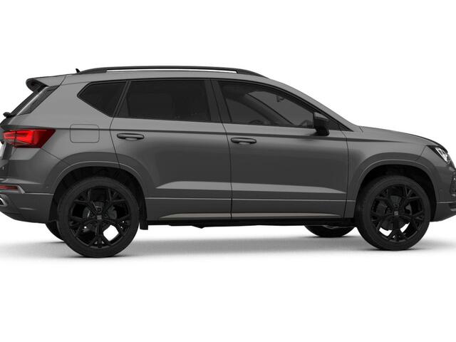 Seat ATECA 1.5 TSI FR Business Intense | Elektr. Panoramisch kanteldak| Velgen 'Exclusive Glossy Black', 19 inch | Kuipstoelen, Dinamica Aurora Blue (suede look) | Verwambare voorstoelen + Stuurwiel | Draadloze Carplay