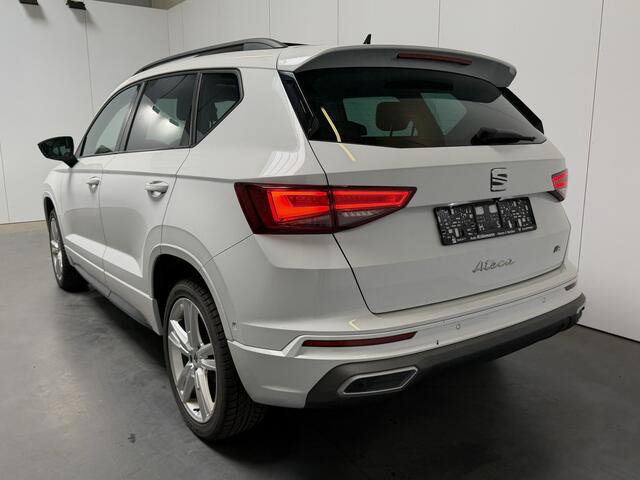 Seat ATECA 1.5 TSI FR / AUTOMAAT/ PANO/ TREKHAAK/ FULL LINK/ PARK.SENSOR.V+A/ CAMERA/ STUUR+STOELVERWARM./ CRUISE/ RIJ-MODI/ KEYLESS/ NAVI/ DAB/ CLIMA/ LED/ 18'' LMV