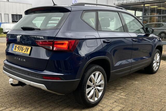 Seat ATECA 1.4 EcoTSI Style 150PK | Van de Seat Dealer | Dealeronderhouden | Nette Staat | Trekhaak | 1800KG Trekgewicht | Standkachel | Achteruitrijcamera | Stoelverwarming | Voorruitverwarming | Navigatie | Climate Control | Cruise Control | DAB+ | 2 Sleutels |