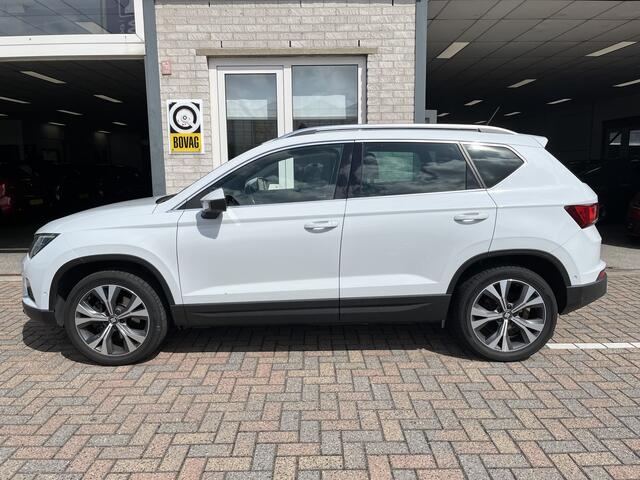 Seat ATECA 1.4 EcoTSI Xcellence / AUTOMAAT/ PANO/ FULL LINK/ ACC/ PARK.SENSOR.V+A/ 360 CAMERA/ STOELVERWARM./ ELEK.STOEL/ DODEHOEK/ KEYLESS/ ELEK.ACHTERKLEP/ RIJ-MODI/ NAVI/ DAB/ CLIMA/ 18'' LMV