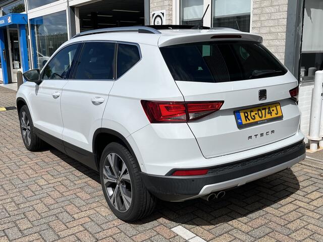 Seat ATECA 1.4 EcoTSI Xcellence / AUTOMAAT/ PANO/ FULL LINK/ ACC/ PARK.SENSOR.V+A/ 360 CAMERA/ STOELVERWARM./ ELEK.STOEL/ DODEHOEK/ KEYLESS/ ELEK.ACHTERKLEP/ RIJ-MODI/ NAVI/ DAB/ CLIMA/ 18'' LMV