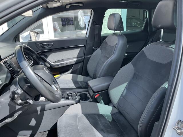 Seat ATECA 1.4 EcoTSI Xcellence / AUTOMAAT/ PANO/ FULL LINK/ ACC/ PARK.SENSOR.V+A/ 360 CAMERA/ STOELVERWARM./ ELEK.STOEL/ DODEHOEK/ KEYLESS/ ELEK.ACHTERKLEP/ RIJ-MODI/ NAVI/ DAB/ CLIMA/ 18'' LMV