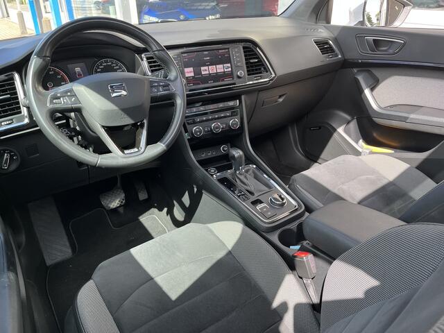 Seat ATECA 1.4 EcoTSI Xcellence / AUTOMAAT/ PANO/ FULL LINK/ ACC/ PARK.SENSOR.V+A/ 360 CAMERA/ STOELVERWARM./ ELEK.STOEL/ DODEHOEK/ KEYLESS/ ELEK.ACHTERKLEP/ RIJ-MODI/ NAVI/ DAB/ CLIMA/ 18'' LMV