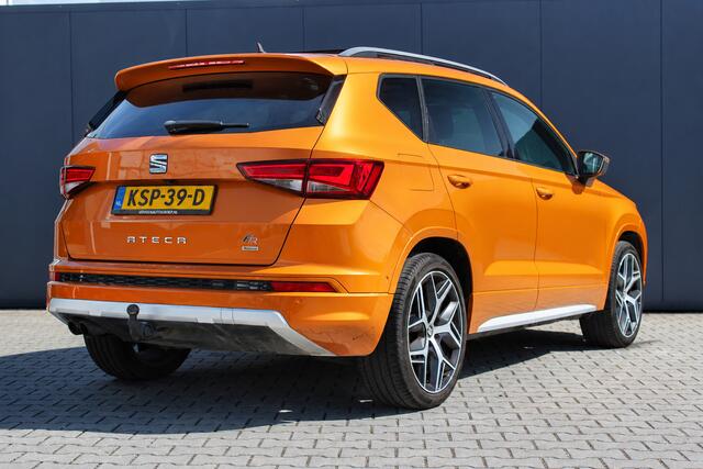 Seat ATECA 2.0 EcoTSI FR 4DRIVE Business Intense | Incl. 12 maanden garantie | Trekhaak | 360 camera | Parkeersensoren | Schuif/kantel dak | Climate control | Cruise control | Apple Carplay/Android Auto | Airco | Bluetooth | Elektrische kofferklep | Lichtmetalen velgen