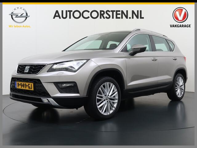 Seat ATECA 1.4TSI 150PK Xcellence Leder Stoelverwarming Navi Camera Apple Carplay Android Auto Ecc Cruise Control Led Lmv 18" Bluetooth Isofix