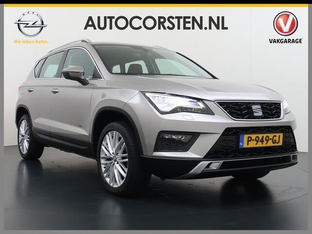 Seat ATECA 1.4TSI 150PK Xcellence Leder Stoelverwarming Navi Camera Apple Carplay Android Auto Ecc Cruise Control Led Lmv 18" Bluetooth Isofix