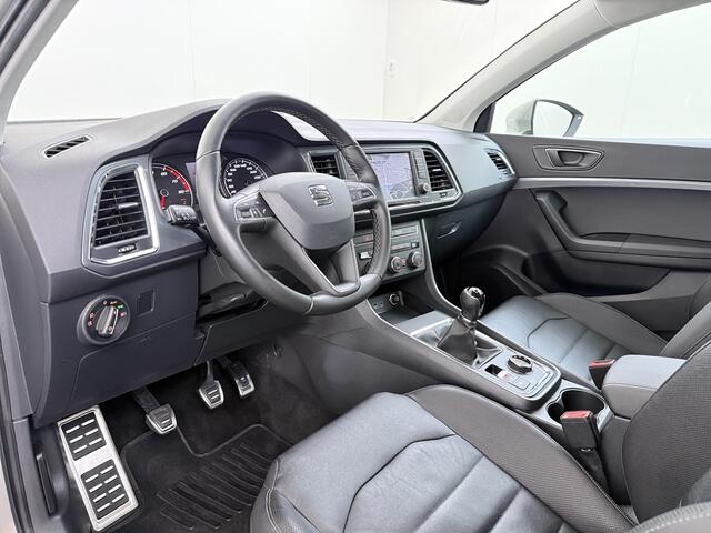 Seat ATECA 1.4TSI 150PK Xcellence Leder Stoelverwarming Navi Camera Apple Carplay Android Auto Ecc Cruise Control Led Lmv 18" Bluetooth Isofix