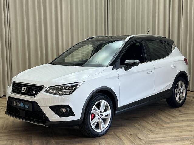 Seat Arona 1.0 TSI FR *Virtual Cockpit* Automaat / CarPlay / Camera / P-Assist / Adaptive Cruise / Clima / PDC / LED / Bluetooth / 17"LMV