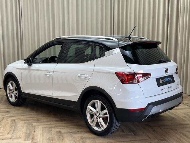 Seat Arona 1.0 TSI FR *Virtual Cockpit* Automaat / CarPlay / Camera / P-Assist / Adaptive Cruise / Clima / PDC / LED / Bluetooth / 17"LMV