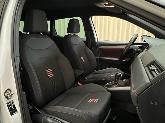 Seat Arona 1.0 TSI FR *Virtual Cockpit* Automaat / CarPlay / Camera / P-Assist / Adaptive Cruise / Clima / PDC / LED / Bluetooth / 17"LMV