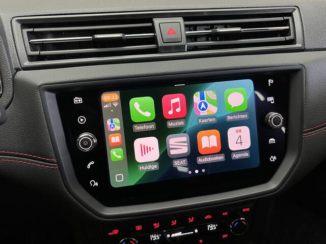 Seat Arona 1.0 TSI FR *Virtual Cockpit* Automaat / CarPlay / Camera / P-Assist / Adaptive Cruise / Clima / PDC / LED / Bluetooth / 17"LMV