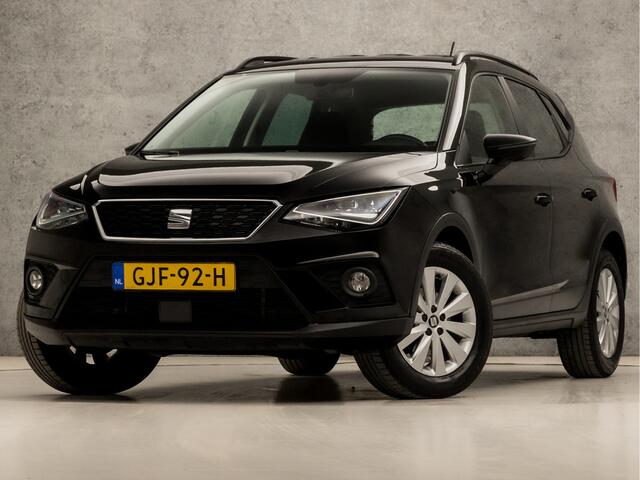 Seat Arona 1.0 TSI Xcellence Business Sport Automaat (GROOT NAVI, APPLE CARPLAY, PARKEERSENSOREN, CRUISE, CLIMATE, GETINT GLAS, SPORTSTOELEN, NIEUWE APK, NIEUWSTAAT)