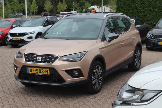 Seat Arona 1.0 TSI Xcellence Launch Edition / Camera / Navigatie / Keyless / Cruise Control / LED Koplampen / 17'' / DAB / Stoelverwarming / Dodehoek