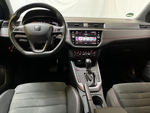 Seat Arona 1.0 TSI FR Business Intense / AUTOMAAT/ BEATS/ CAMERA/ PARK. SENSOREN/ DODE HOEK/ KEYLESS/ STOELVERWARM./ LED/ VIRTUAL COCKPIT/ FULL LINK/ ADAPT. CRUISE/ NAVI/ CLIMA/ DAB/ 18" LMV