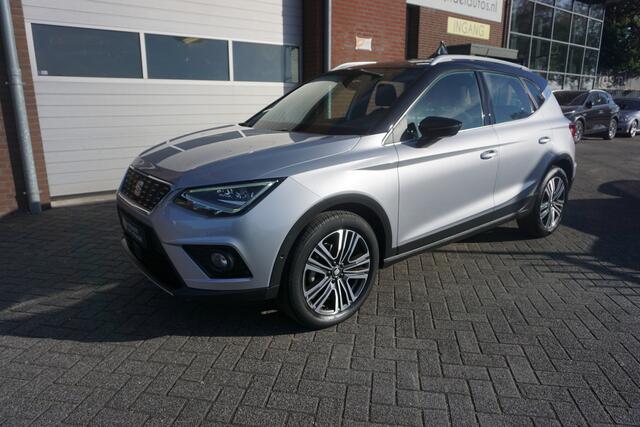 Seat Arona 1.0 TSI AUTOMAAT XCELLENCE BUSINESS INTENSE LUXE ZWARTE HEMEL CAMERA FULL LED ANDROID-APPLECARPLAY NAVI CLIMA CRUISE BLUETOOTH PDC V+A 17INCH KEYLESS ENZ...