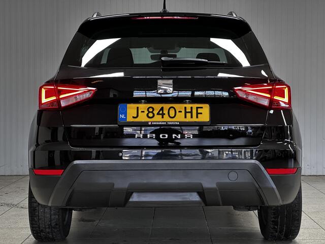 Seat Arona 1.0 TSI Style Business Intense /Camera /Apple + Android /Navi /Climat /Adaptief Cruise /Elek. pakket /Bluetooth /Regensensor /16"LMV /PDC V+A /Getint glas /Mistlampen /LED Dagrijverl.