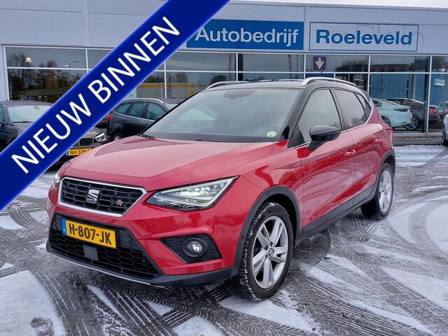 Seat Arona 1.0 TGI 90pk FR Business Intense | Navi | Apple Carplay + Android Auto | Clima | Cruise | Led Koplampen | Stoelverwarming | Pdc V+A+Assist+Camera | Dodehoek+Licht+Regensenor | 17''lm