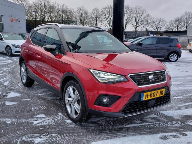 Seat Arona 1.0 TGI 90pk FR Business Intense | Navi | Apple Carplay + Android Auto | Clima | Cruise | Led Koplampen | Stoelverwarming | Pdc V+A+Assist+Camera | Dodehoek+Licht+Regensenor | 17''lm