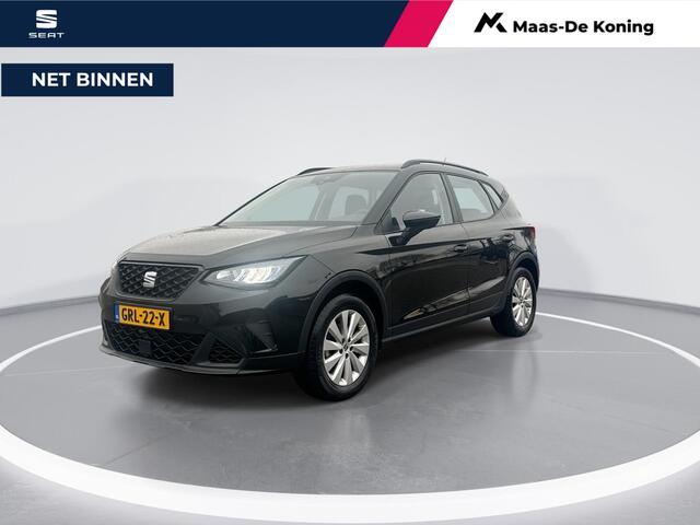 Seat Arona 1.0 95pk EcoTSI Reference · Apple/Android Car Play · Trekhaak · P-Sensoren · Cruise Control · Airco · 16'' Inch · Garantie t/m 30-10-2028 of 100.000km