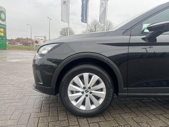 Seat Arona 1.0 95pk EcoTSI Reference · Apple/Android Car Play · Trekhaak · P-Sensoren · Cruise Control · Airco · 16'' Inch · Garantie t/m 30-10-2028 of 100.000km