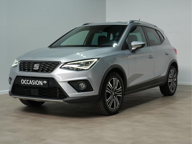 Seat Arona 1.0 TSI 115pk DSG Xcellence Navigatie Leer/Alcantara 17"velgen Camera Led Parkassist 140
