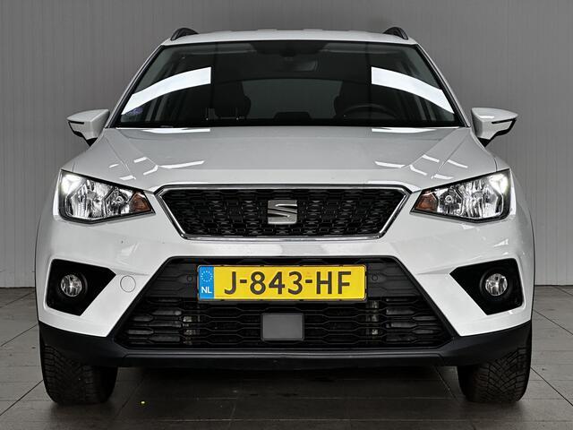 Seat Arona 1.0 TSI Style Business Intense /Camera /Apple + Android /Navi /Climat /Adaptief Cruise /Elek. pakket /Bluetooth /16"LMV /PDC /Extra getint glas /LED Dagrijverl.