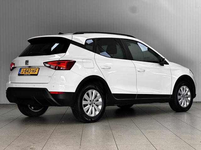 Seat Arona 1.0 TSI Style Business Intense /Camera /Apple + Android /Navi /Climat /Adaptief Cruise /Elek. pakket /Bluetooth /16"LMV /PDC /Extra getint glas /LED Dagrijverl.