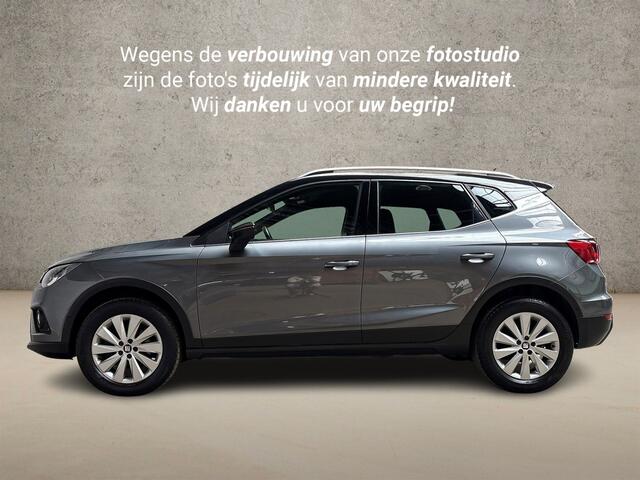 Seat Arona 1.0 TSI Xcellence Intense Automaat (APPLE CARPLAY, GROOT NAVI, CLIMATE, STOELVERWARMING, SPORTSTOELEN, KEYLESS, GETINT GLAS, CAMERA, NIEUWE APK, NIEUWSTAAT)