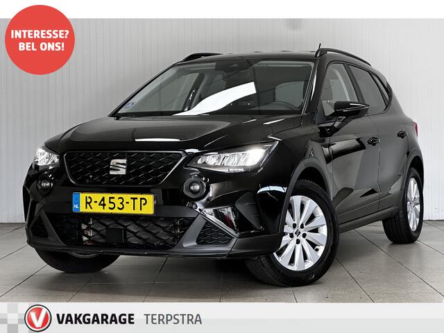 Seat Arona 1.0 TSI Style Business Intense/ Virtual Dashb./ 16'' LMV/ LED Koplampen/ Apple + Android/ Lane-Assist./ DAB+/ Stoelverw./ Navi/ Clima/ Cruise/ Bluetooth/ Multi. LEDER. Stuur/ LED Mistl./ PDC/ Extra getint glas.