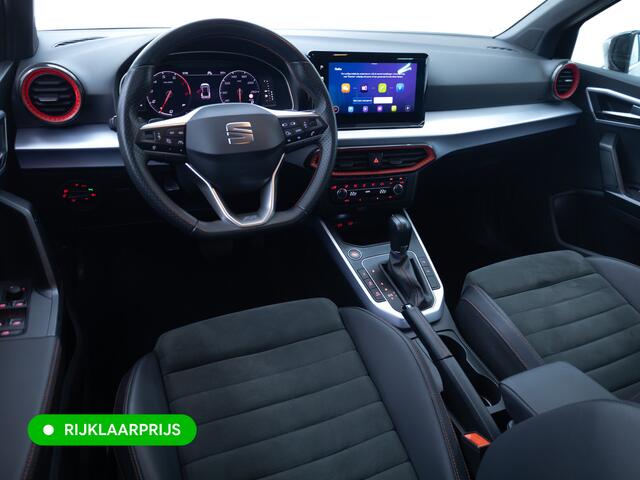 Seat Arona 1.5 TSI FR 150PK Automaat Travel-assist | Camera | Adaptive cruise | Climate-control Digi dash, PDC V+A, Navigatie, App-connect, Sfeerverlichting