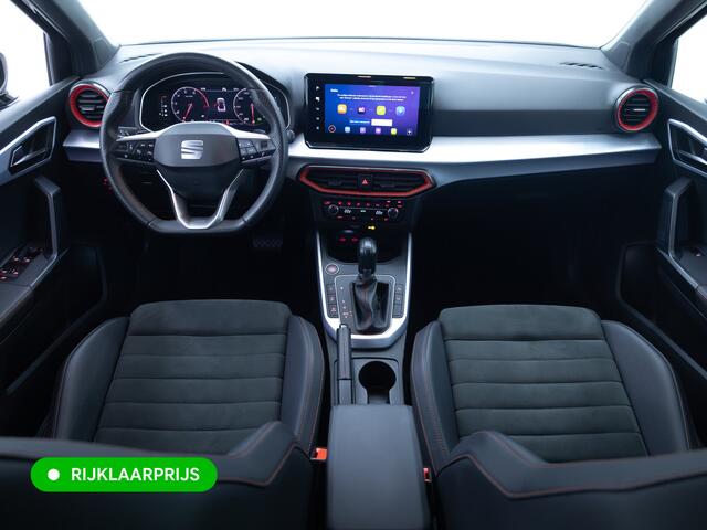 Seat Arona 1.5 TSI FR 150PK Automaat Travel-assist | Camera | Adaptive cruise | Climate-control Digi dash, PDC V+A, Navigatie, App-connect, Sfeerverlichting