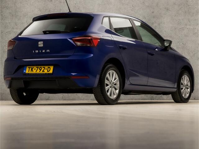 Seat IBIZA 1.0 TSI Sport Automaat (APPLE CARPLAY, CAMERA, ADAPTIVE CRUISE, SPORTSTOELEN, GETINT GLAS, LM VELGEN, PARKEERSENSOREN, NIEUWSTAAT)