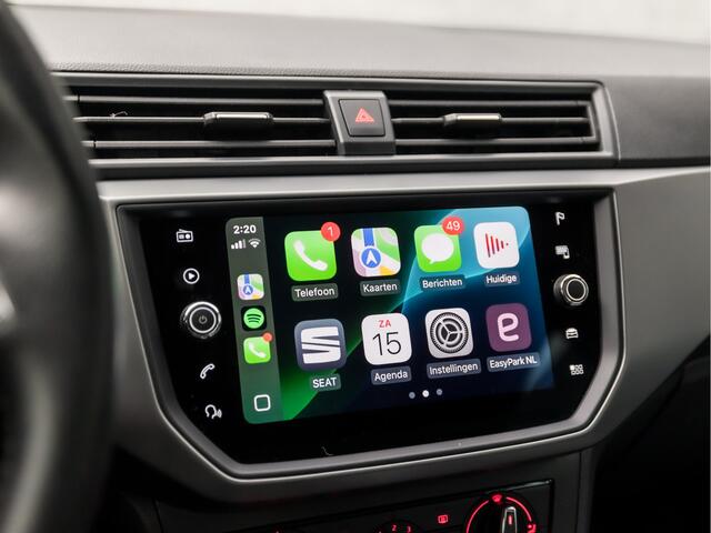 Seat IBIZA 1.0 TSI Sport Automaat (APPLE CARPLAY, CAMERA, ADAPTIVE CRUISE, SPORTSTOELEN, GETINT GLAS, LM VELGEN, PARKEERSENSOREN, NIEUWSTAAT)