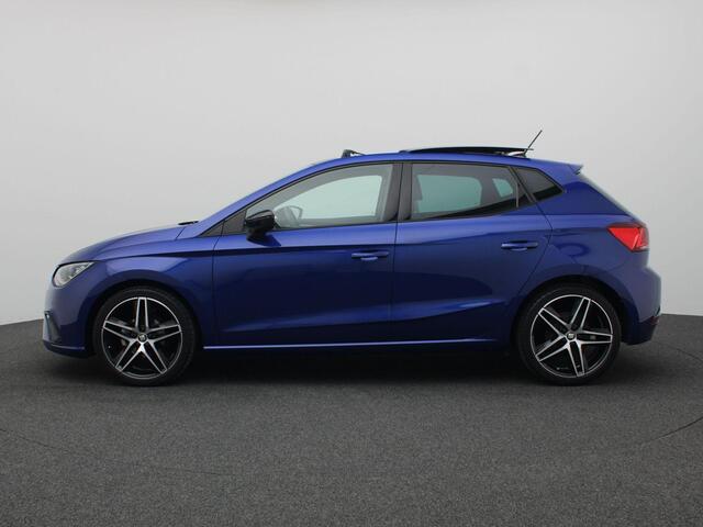 Seat IBIZA 1.0 TSI FR Business Intense Plus 95PK Pano-schuifdak, Keyless, Full LED, Adaptieve Cruise Controle, Achteruitrijcamera, Stoelverwarming, Beats Audio, 18" LM Velgen