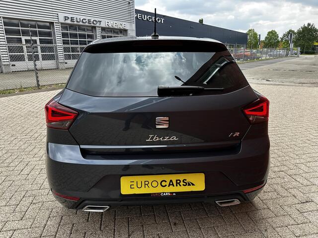 Seat IBIZA 1.0 TSI 110pk DSG FR Navigatie Apple Carplay / Android Auto Parkeersensoren Camera Adaptive Cruise Control Stoelverwarming Ledverlichting Virtual Cockpit Getinte ramen Climate Control