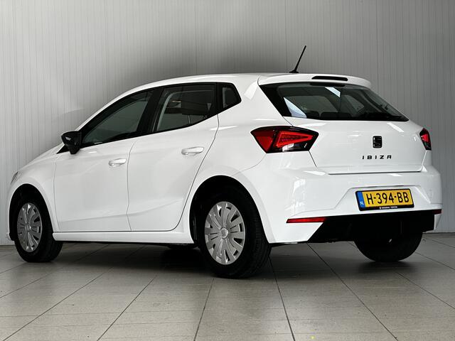 Seat IBIZA 1.0 TSI Style/ Clima/ Cruis/ Elek. pakket/ Isofix/ Bluetooth/ Multi. LEDER. Stuur/ Vermoeidheids herk./ LED Dagrijverl./ Getint glas.
