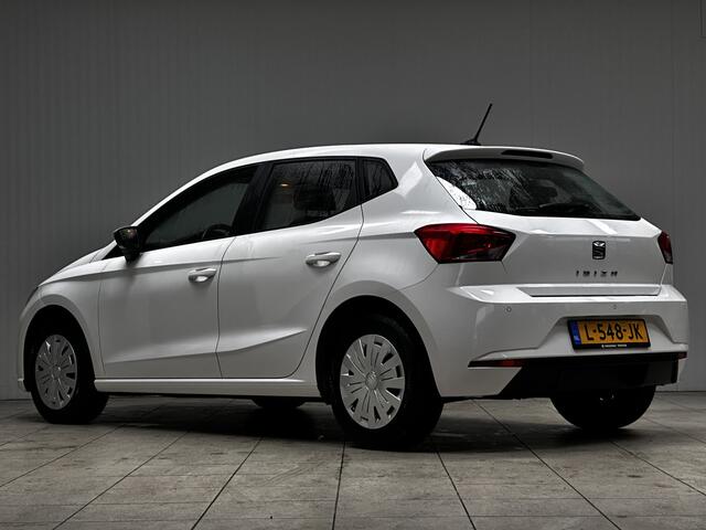Seat IBIZA 1.0 TSI Style/ Apple + Android/ DAB+/ Clima/ Cruise/ Elek. pakket/ Isofix/ Regensensor/ Bluetooth/ Multi. LEDER. Stuur/ PDC/ Dagrijverl.