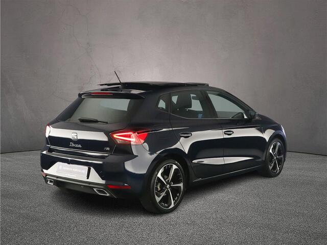 Seat IBIZA FR Plus 1.0 TSI 110pk DSG Automaat Trekhaak, Panoramadak, Adaptive cruise control, LED koplampen, Beats audio, Navigatie, Parkeersensoren, Stoelverwarming