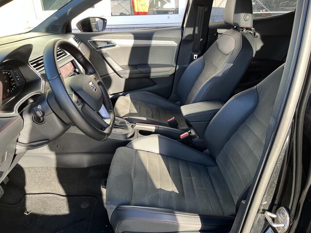 Seat IBIZA 1.0 TSI FR Black Edition / AUTOMAAT/ STOEL VERWARMING/ FULL LINK/ CRUISE CONTROL/ PARK.SENSOREN/ CLIMA/ RIJ-MODI/ NAVI/ DAB/ DIGITAL DASH/ START-STOP SYSTEEM/ ISOFIX