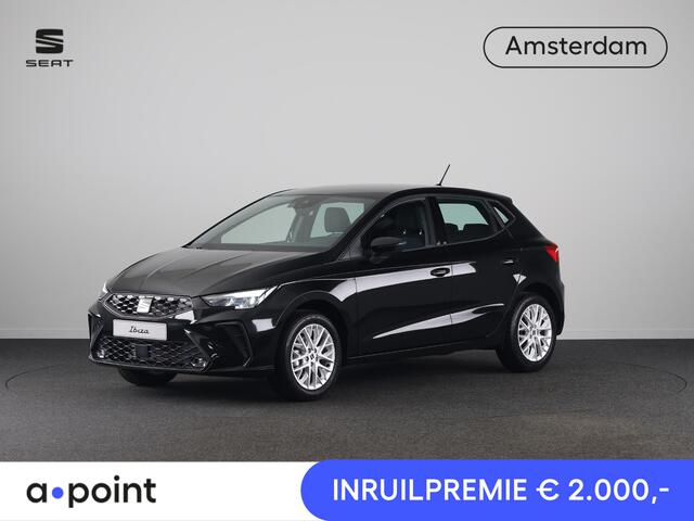 Seat IBIZA Style Plus 1.0 EcoTSI 95 PK | Midnight Black Metallic | Apple Carplay | Park Assist | Cruise Control