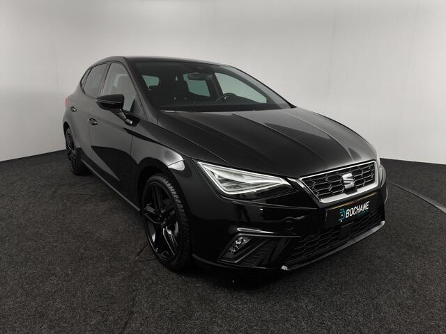 Seat IBIZA 1.0 EcoTSI FR Business Connect 18 inch Black line | Winterpakket | Leer-Alcantara | ECC | Apple-Android | Zeer complete uitvoering | Nw prijs 35.120,-