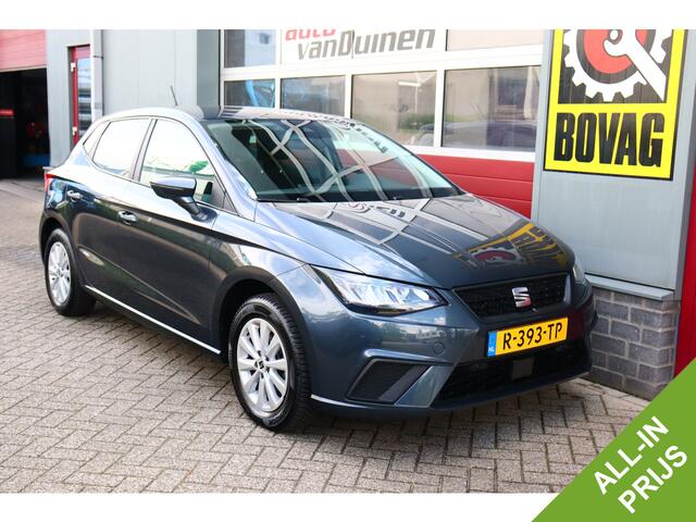 Seat IBIZA 1.0 EcoTSI Style Business Connect O.a: PDC, Clima, LED, 4-seiz, Stoelverw, Cruise, Etc. All-in prijs!