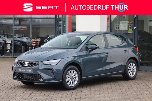 Seat IBIZA 1.0 EcoTSI Reference VANF ¤ 299,- P.L. * 95PK / 70kW, Draadloos Apple Carplay & Android Auto, volledig digitaal instrumentenpaneel, full LED koplampen, parkeersensoren achter, airco, cruise control, 15" LMV